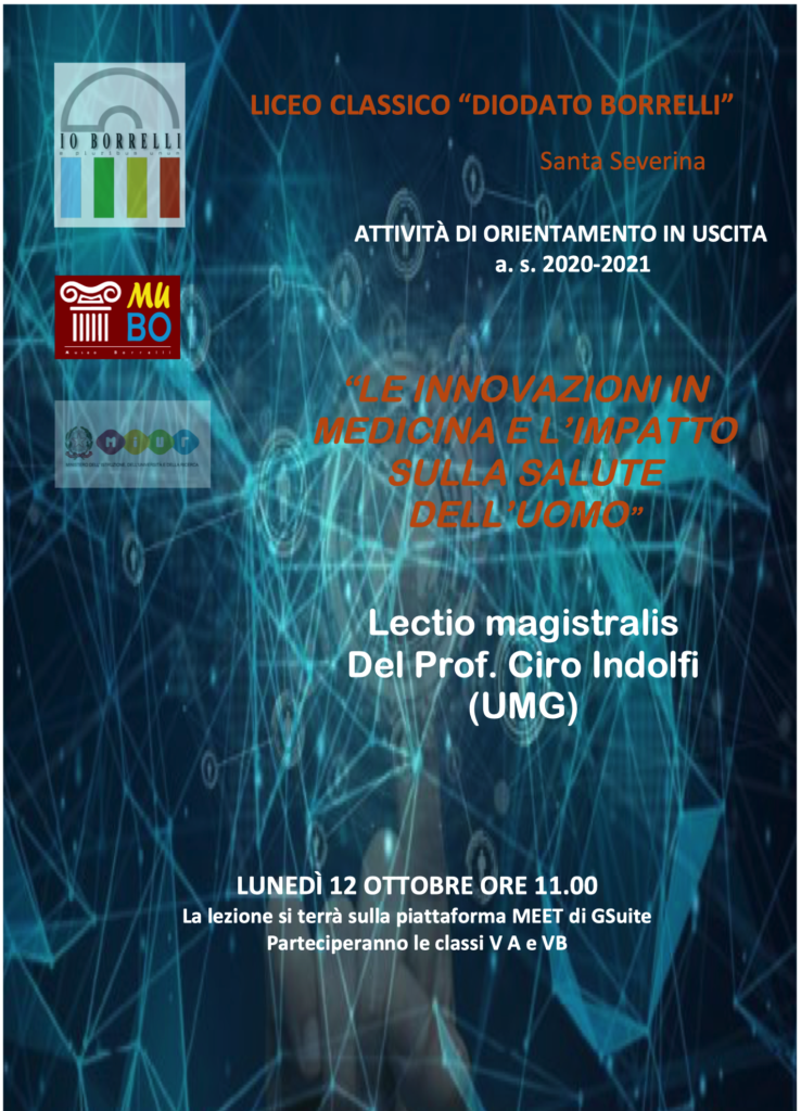 Incontro online con il prof. Ciro Indolfi ioBorrelli